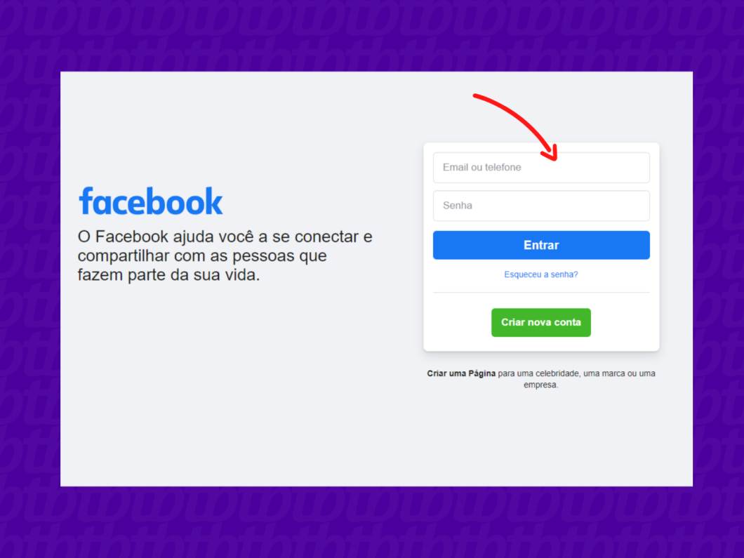 Como recuperar uma conta do Facebook sem o e-mail de cadastro