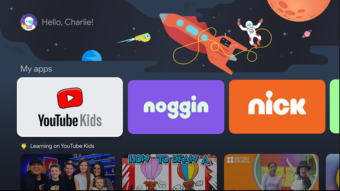Google TV oferece novos recursos e quer ser a melhor opção para a criançada