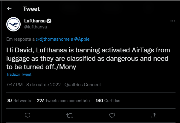 AirTags banidos de voos  Lufthansa gera confus o sobre rastreador da Apple   Tecnoblog - 71
