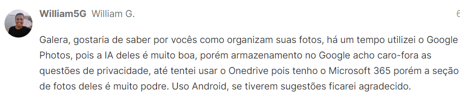 Como ter um backup de fotos organizado  As discuss es na Comunidade do TB   Tecnoblog - 58
