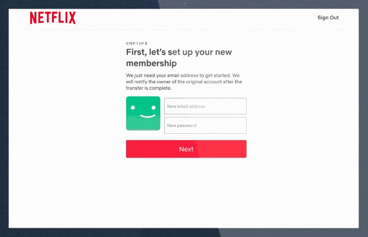 Netflix agora permite transferir perfis para contas existentes