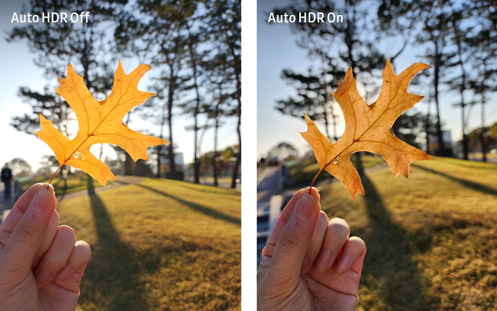 Auto HDR can now be turned off manually (Image: Handout/Samsung)
