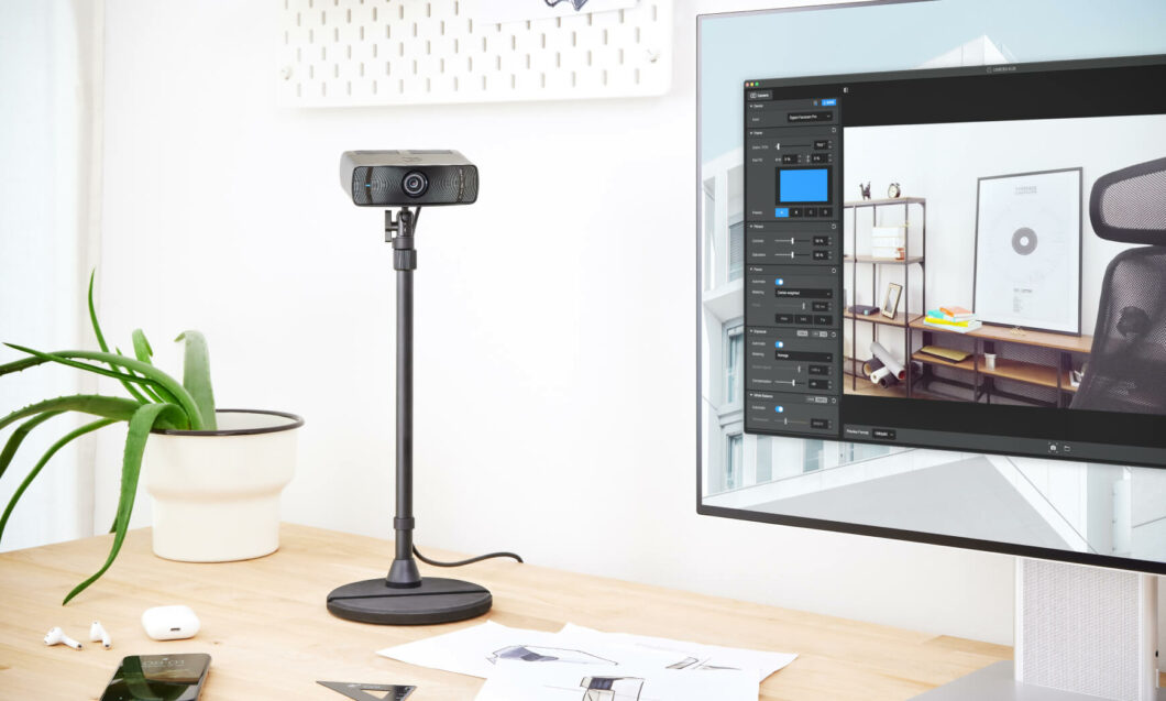 Facecam Pro can also be used on tripods and ring lights (Image: Publicity/Elgato)