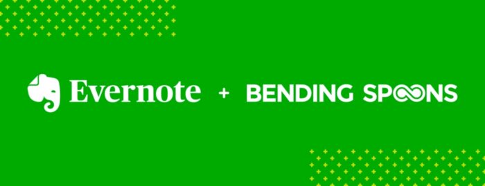 Evernote + Bending Spoons (imagem: divulgação/Evernote)