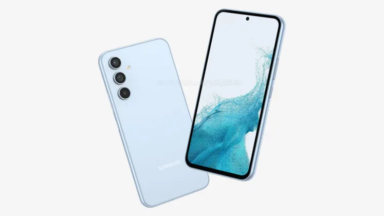 Supposed Galaxy A54 (Image: Reproduction/OnLeaks)