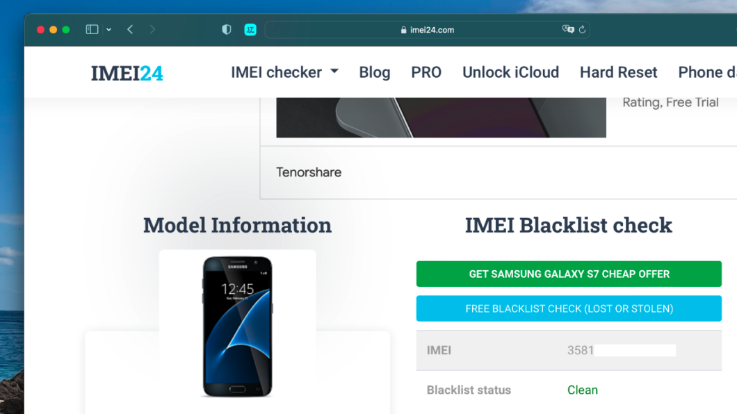 IMEI Checker says device is free, but has Anatel restriction