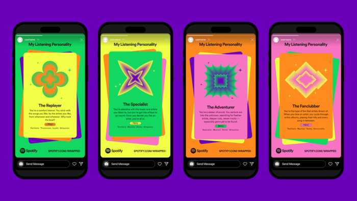 Spotify Wrapped 2022 ganha novidades e traz personalidade sonora do usuário / Divulgação / Spotify