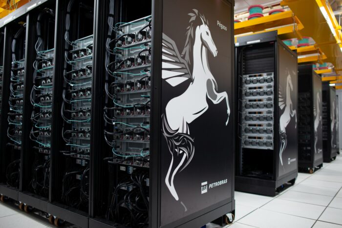 Pegasus supercomputer (image: publicity/Petrobras)