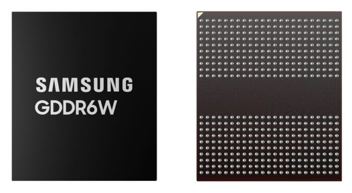 GDDR6W memory (image: disclosure/Samsung)