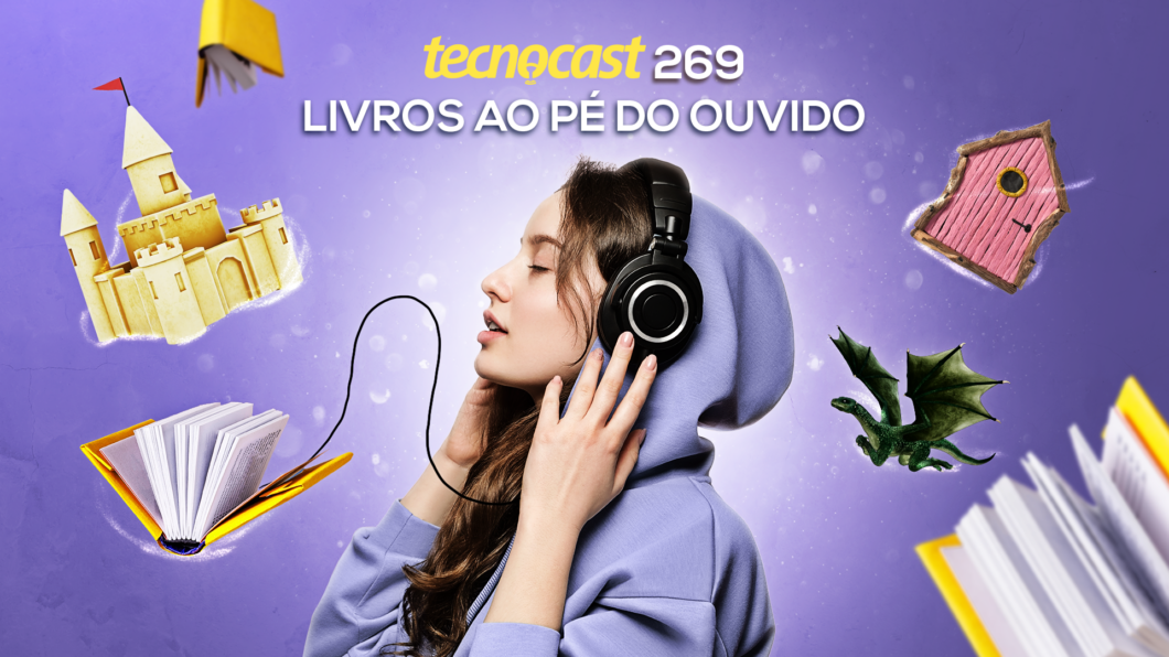 Tecnocast 269 - Livros ao pé do ouvido (Imagem: Vitor Pádua / Tecnoblog)