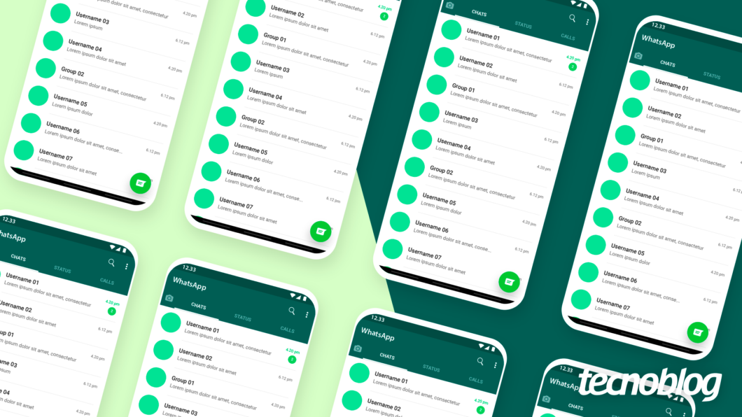 WhatsApp permitirá usar uma conta em até quatro telefones (Imagem: Vitor Pádua/Tecnoblog)