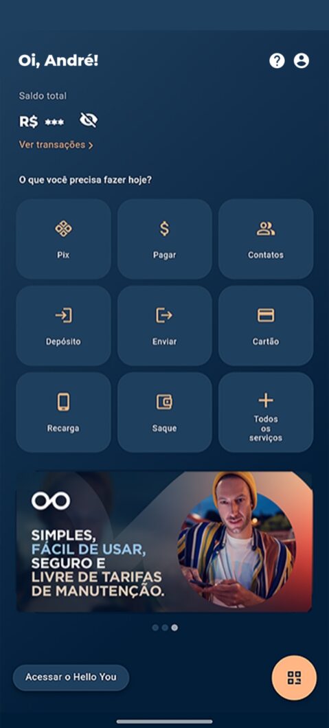 Dimo's interface (Image: Reproduction/Motorola)