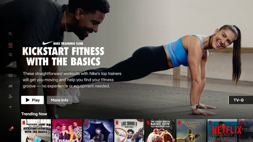 Nike Training Club will provide fitness classes on Netflix (Image: Disclosure / Nike)