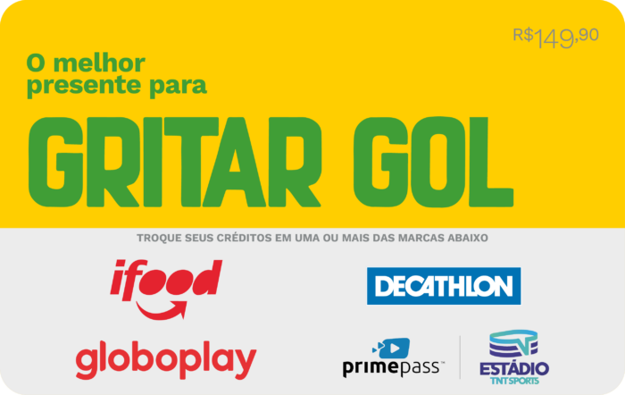 Gift Card Digital Globoplay 1 mês na Americanas Empresas