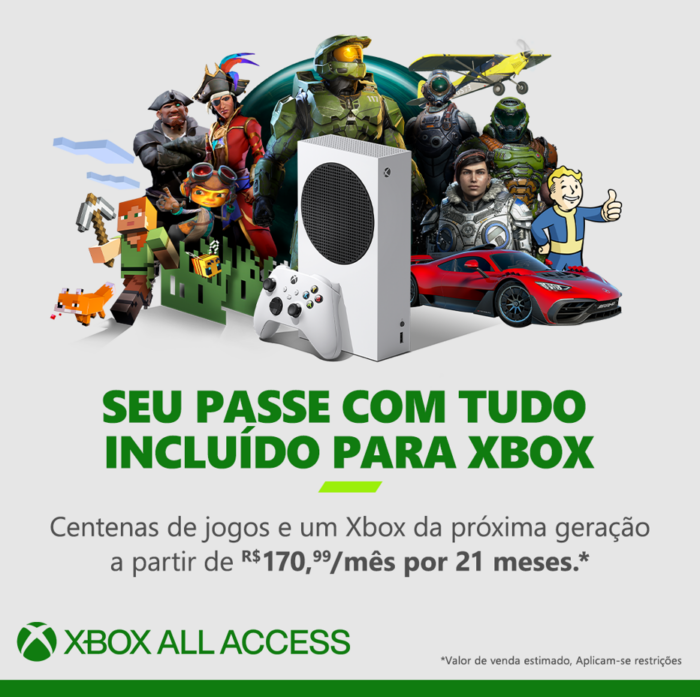 Itaú Lança Xbox All Access No Brasil Series S A Partir De R 170 Por