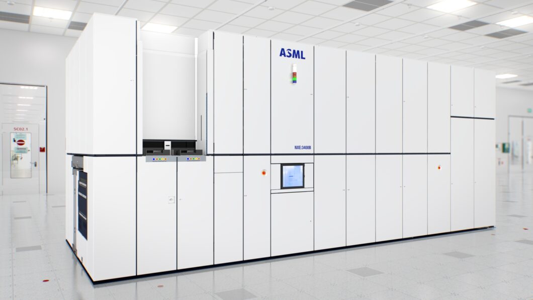 Máquina EUV da ASML para fabricação de chips (imagem: divulgação/ASML)