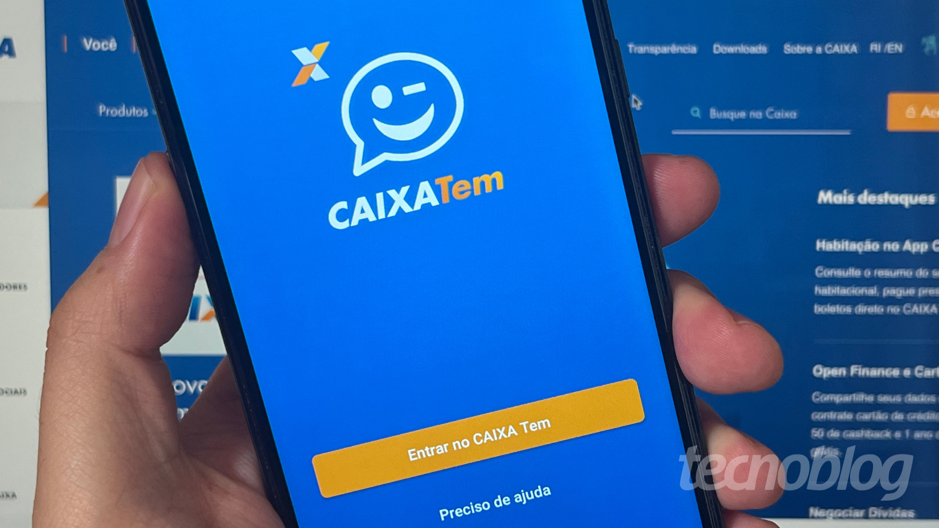 Caixa: avise antes de entrar