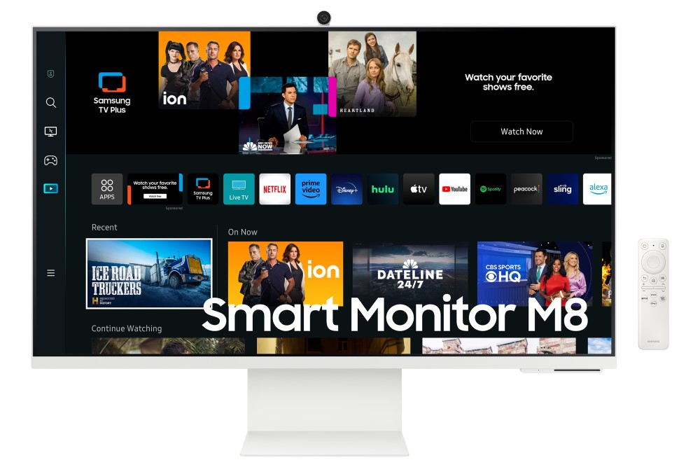 Smart Monitor M8 (Imagem: Divulgação/Samsung)