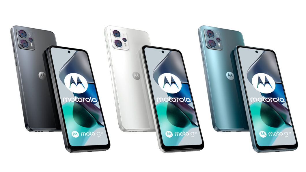 Moto G23 (foto) e mais celulares são oficializados pela Motorola (Imagem: Divulgação/Motorola)