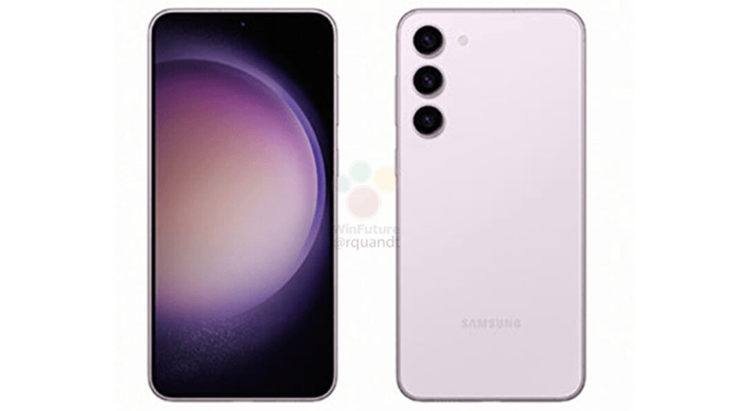 Samsung Galaxy S23 aparece em imagem vazada pouco antes do lançamento (Imagem: Reprodução/WinFuture)