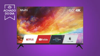 Smart TV 4K de 50″ da Multi sai por menos de R$ 2.000 em oferta