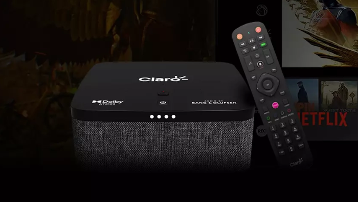 Claro TV+ Soundbox tem speaker Bang & Olufsen 