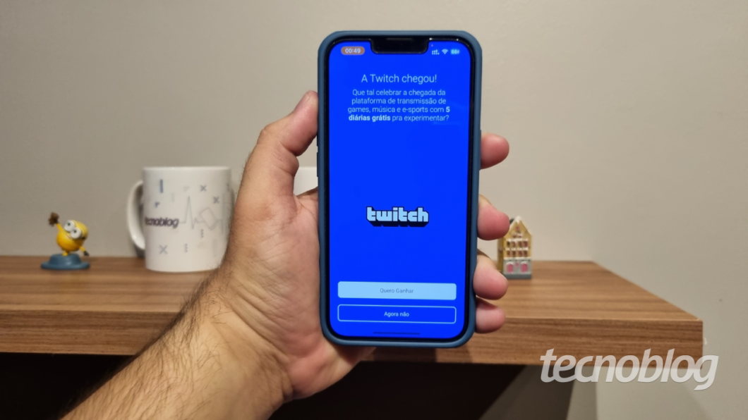 Vivo Easy dá cinco diárias grátis para Twitch no lançamento