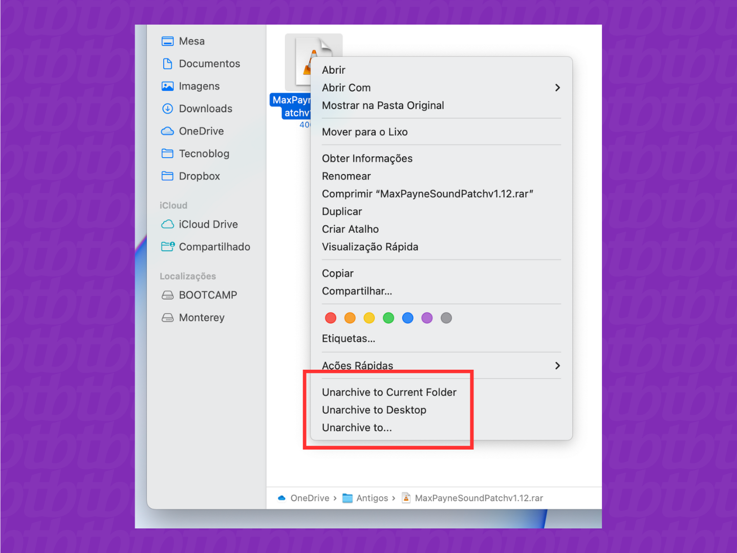 Como Abrir Arquivo rar No Mac Tecnoblog