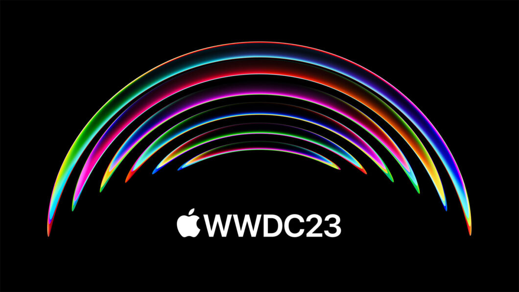 Imagem do anúncio da WWDC 2023