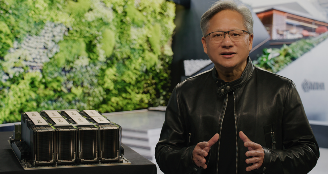 Jensen Huang mostrou no Nvidia GTC 2023 o papel da empresa na evolução da tecnologia de inteligência artificial (Imagem: Divulgação/Nvidia)