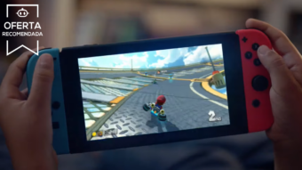 Nintendo Switch com Mario Kart 8 Deluxe na caixa está R$ 500 mais barato