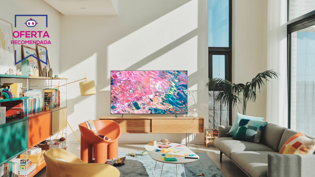 Samsung Smart TV QLED 4K 55" está com 26,1% de desconto quando comprada à vista (Imagem: Divulgação/Samsung)