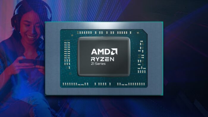 Chip Ryzen série Z1 (imagem: divulgação/AMD)