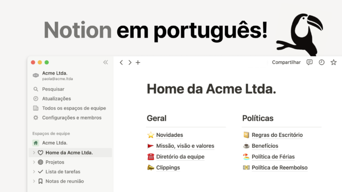 Agora você já pode deixar o Notion em português – Tecnoblog