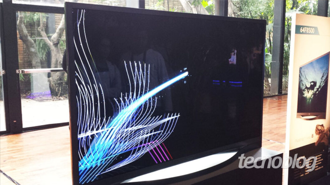 Samsung F8500, Plasma TV launched in Brazil in 2013 (Image: Giovana Penatti/DIGITALTREND)