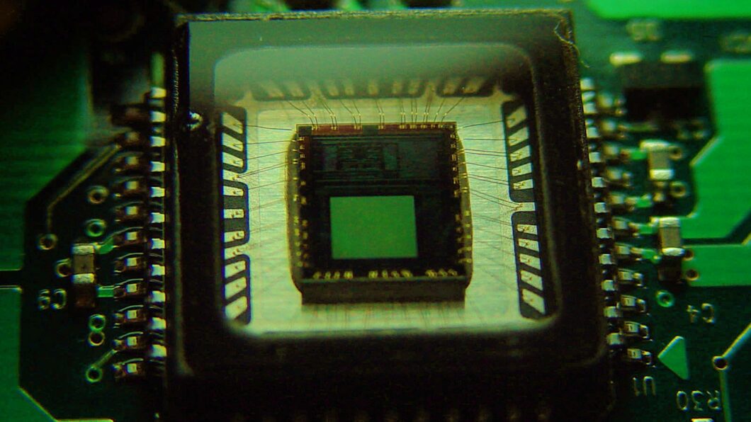 Sensor CCD de webcam