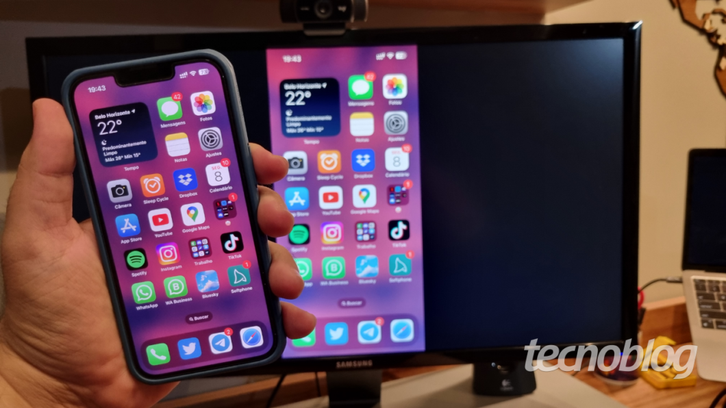 Aprenda a espelhar a tela do seu smartphone no computador