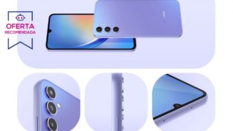 Galaxy A34 5G de 128 GB está por quase metade do preço original