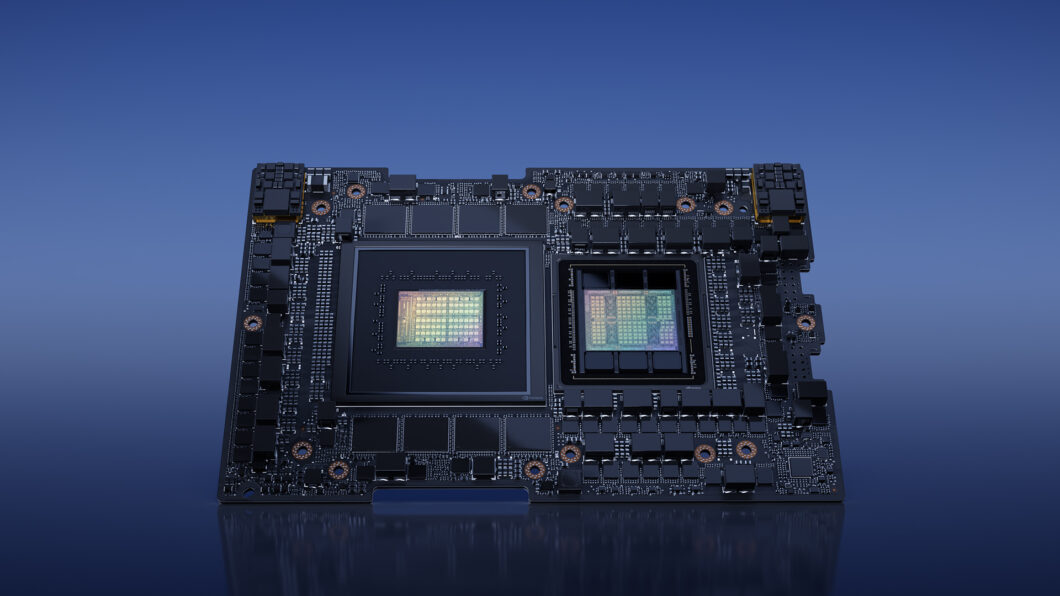 Superchip Nvidia Grace Hopper para HPC / supercomputadores (Imagem: Divulgação/Nvidia)