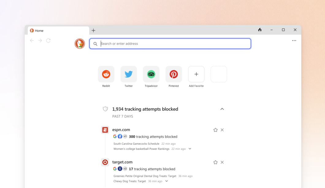 DuckDuckGo para Windows