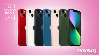 iPhone 13 de 128 GB está com mais de R$ 2 mil de desconto em relação à loja da Apple