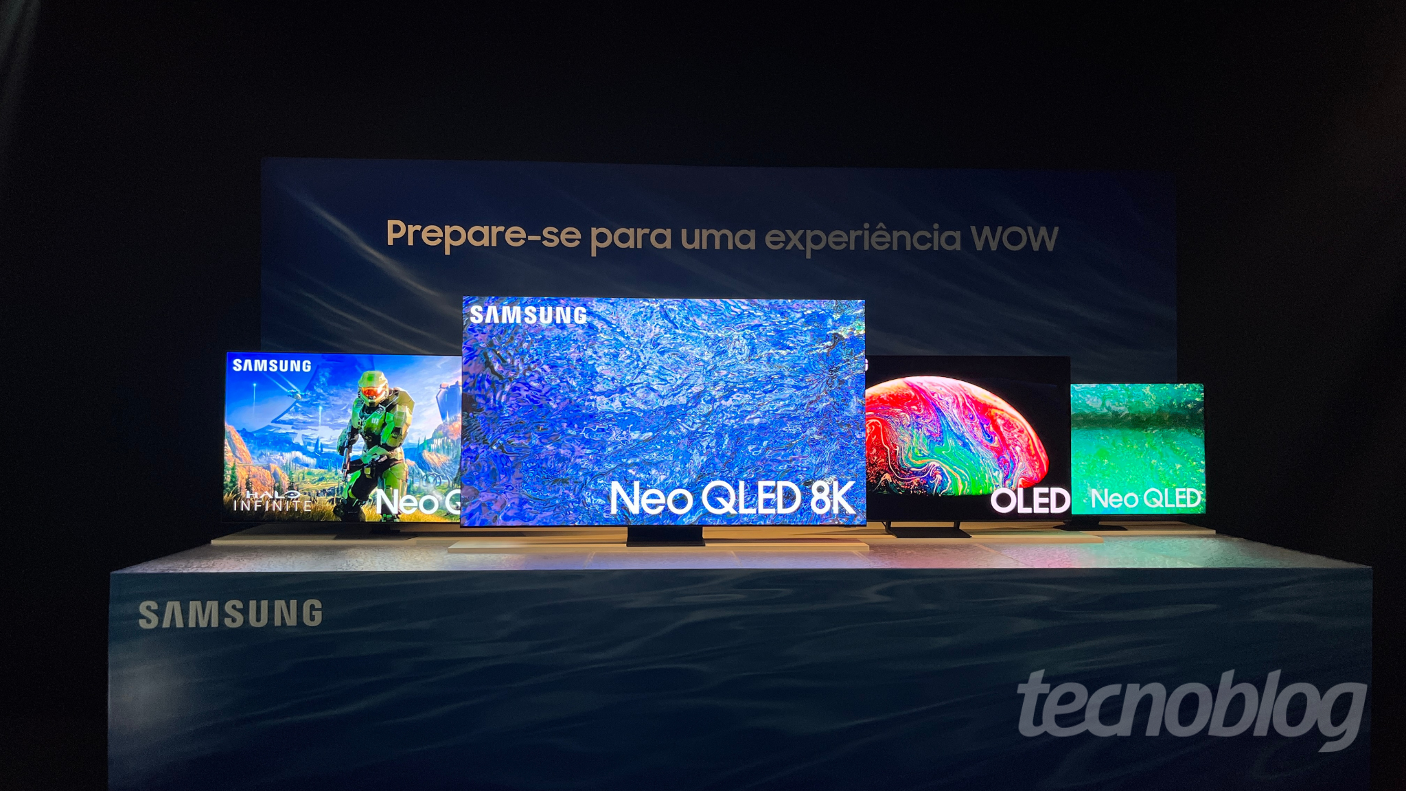 Smart TV Samsung 50 QN90C 4K Gaming TV NEO QLED até 144Hz Tela