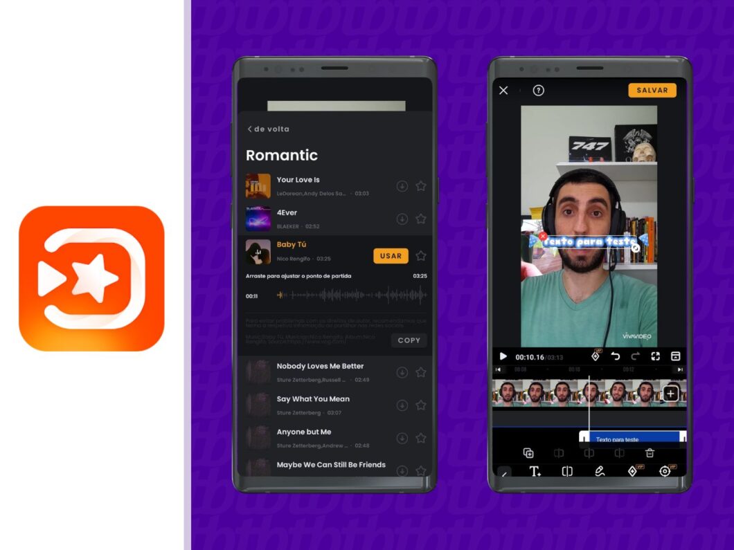 VivaVideo é um editor de vídeos para quem quer produzir conteúdos de até 5 minutos (Imagem: Divulgação/VivaVideo)
