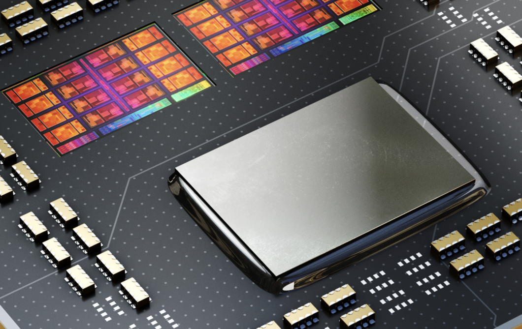 Processadores (CPUs) têm memórias cache L1, L2 e L3 para acesso rápido (Imagem: Reprodução/AMD)