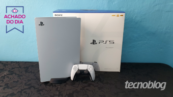 Console Playstation 5 Edição Digital 825 GB Sony 4K em Promoção é