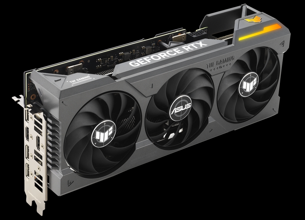 Placa de vídeo Asus com GPU Nvidia GeForce RTX 4070 Ti (imagem: divulgação/Asus)