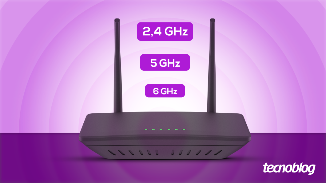 Descubra as diferenças entre o Wi-Fi nas frequências de 2,4 GHz, 5 GHz e 6 GHz 