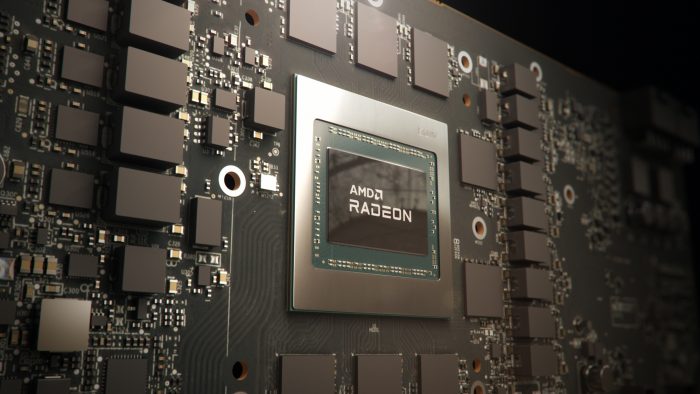 Uma GPU AMD Radeon (imagem: divulgação/AMD)