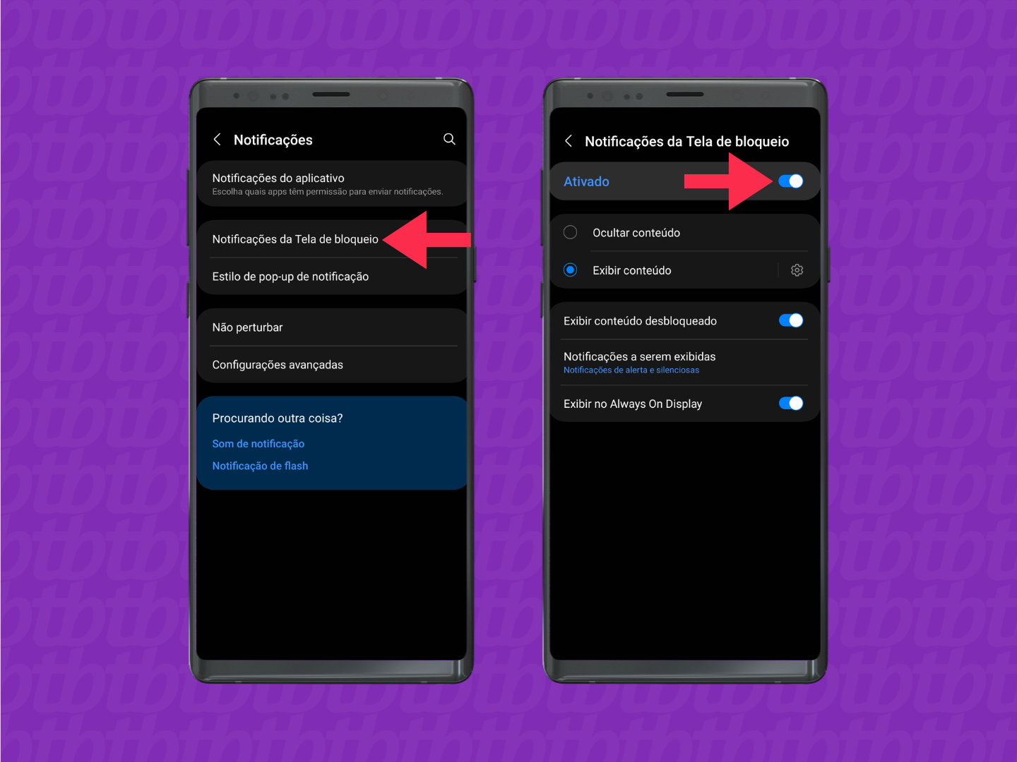 Como ativar as NOTIFICAÇÕES do App YAHOO MAIL no celular SAMSUNG 