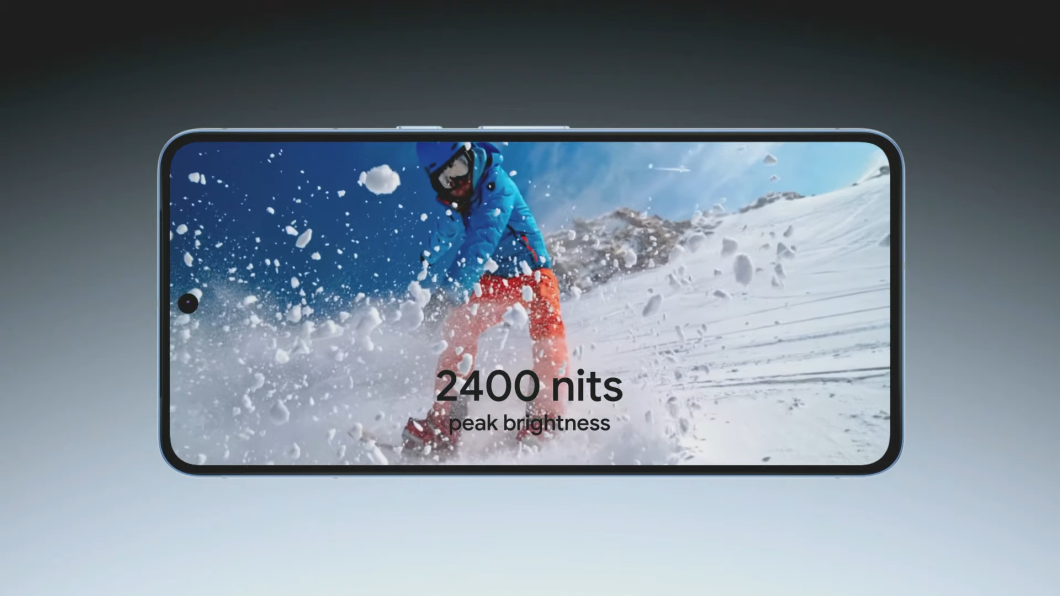 Com 2.400 nits, Pixel 8 Pro tem a tela com maior brilho da história dos Pixels (Imagem: Reprodução/Google)